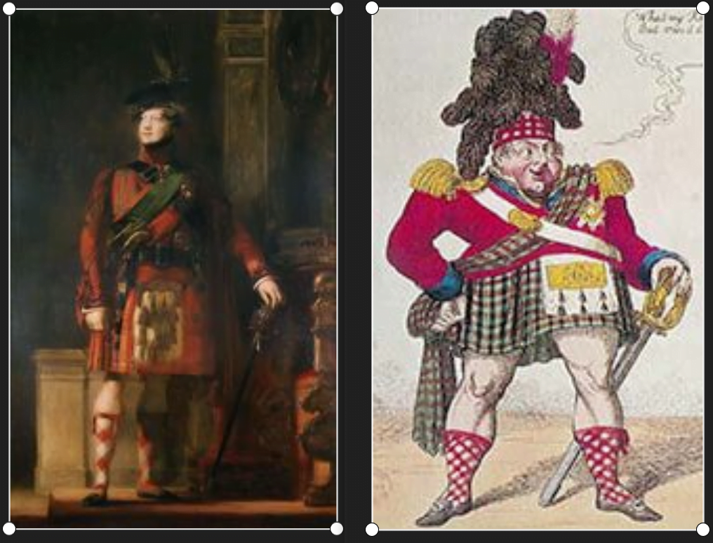 Paintings of King George IV